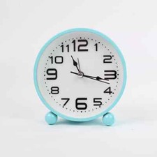 Alarm Clocks Bedside Silent Non Ticking Table Clock With Large Display