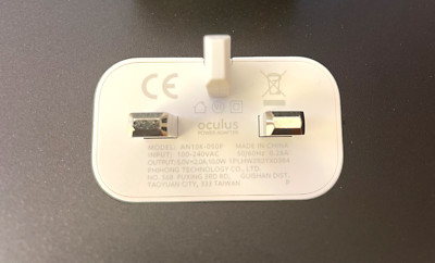 NEU 10W Oculus Quest 2 Original UK Ladeadapter VR-Headset Reiseadapter USB-C