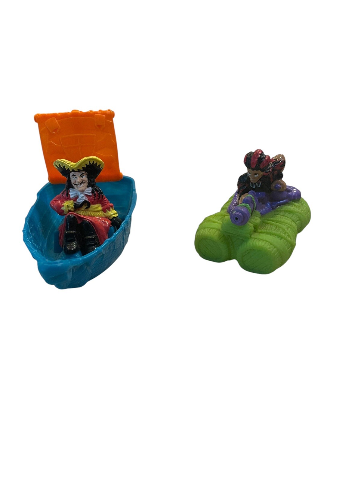 Set Of Two Vintage 1991 McDonald’s Happy Meal Toys “Hook”