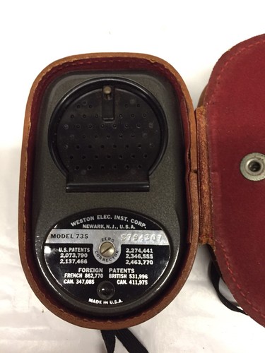 Weston Meter Master II Model 735 with Case - Working - Picture 3 of 5