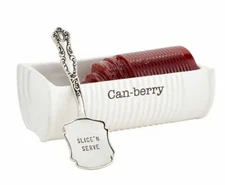 Mud Pie Home Can-berry Cranberry Sauce Dish New
