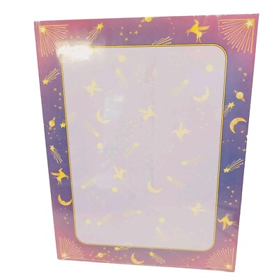 DOMTAR Celestial Stars Pegasus Pink Purple 25 Sheets Printer Paper Stationary