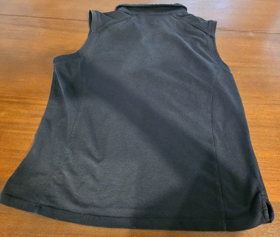 Cutter & Buck Mujer’s DryTec Sin Mangas Notre Dame Azul Marino XL Foto 4 de 4