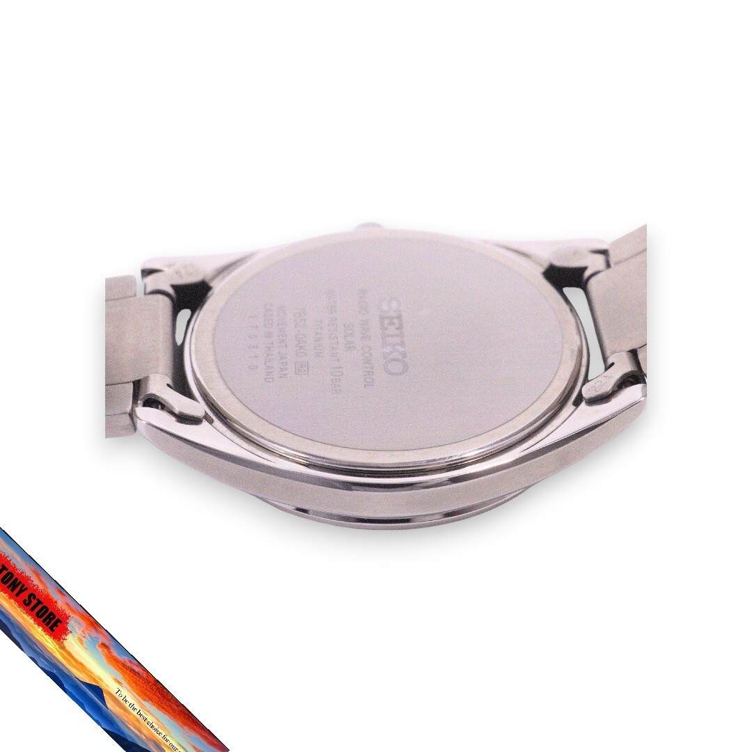 SEIKO 腕時計 SBTM213 SOLAR TITANIUM Seiko Selection White Men's Watch - SBTM213 for sale online
