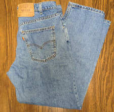 Vintage 90s LEVIS 550 Relaxed Fit Leg Size 36x30 Orange Tab 40550-0213 USA