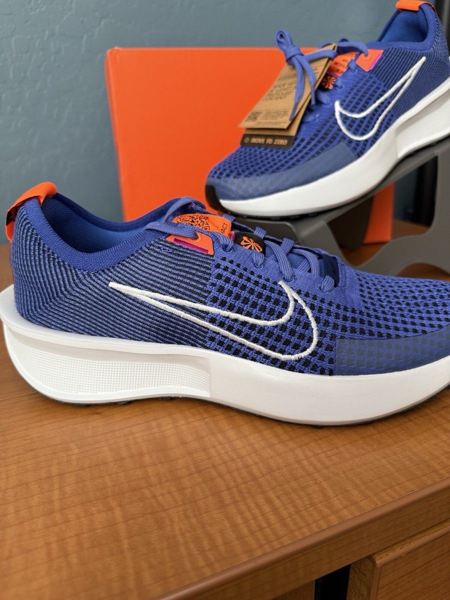 Nike Interact Run Men Size 11 Blue Running Shoes