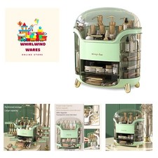 Upgrade Makeup Organizer Countertop Cosmetic Storage Box Cosmetic Organizer M...