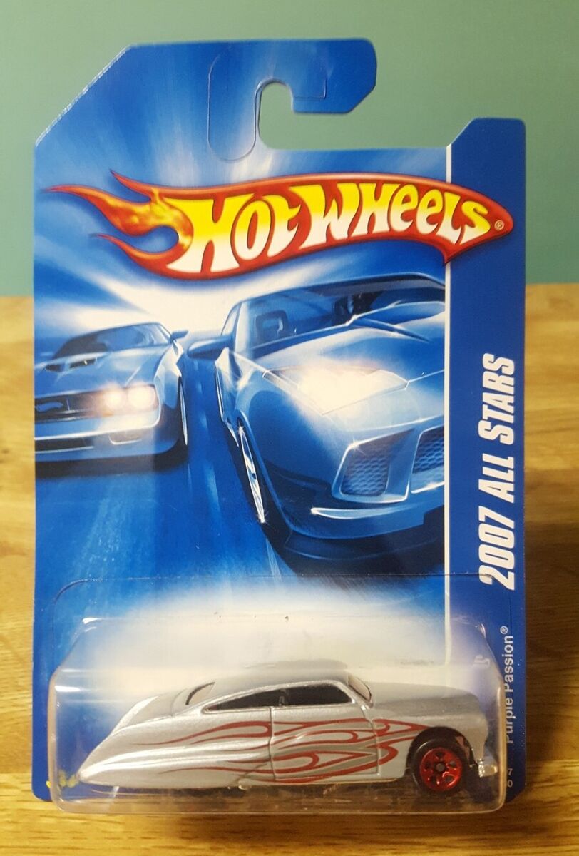 Hot Wheels Purple Passion 2007 All Stars Silver w/ Red