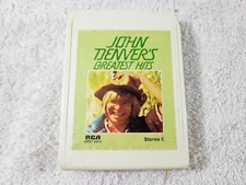 John Denver’s Greatest Hits 8-Track Tape. Splice-Tested.
