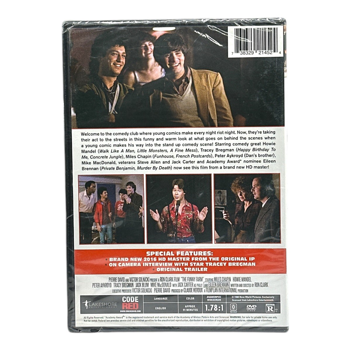 The Funny Farm (DVD, 1983) - Miles Chapin - Howie Mandel - Peter