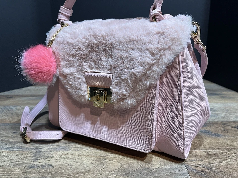 Samantha Vega Dusty Pink Shoulder/Hand/Crossbody Bag Purse - Image 3 of 4