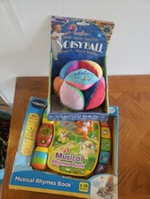 VTech Musical Rhymes Book 40 Songs Melodies Sounds Baby Toy 6-36 M Educational