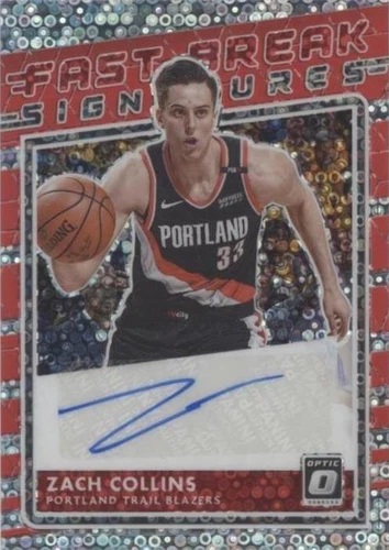 2020-21 Panini Donruss Optic - Zach Collins #FB-ZCL
