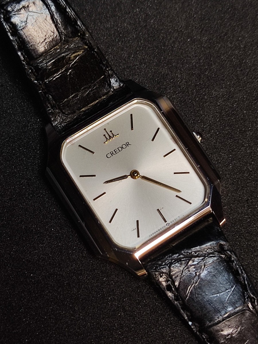 Good condition Seiko Credor Ladies Watch 8420-5370 Working