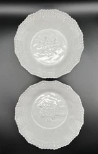 Anthropologie White Stoneware Estella 8.5” Pasta Bowl Set of 2