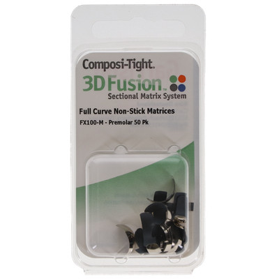 Garrison FX100-M Composi-Tight 3D Fusion Matrix Bands Pre-Molar 50/Pk