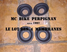 MEMBRANE Carburateur  (les 4) - Yamaha 750 FZX 1985/1998