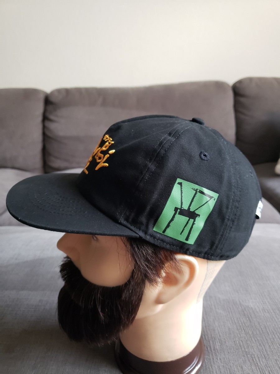Edwin Europe WABI SABI 5 Panel Hat Japanese Streetwear Snapback Hat Cap Black View 5