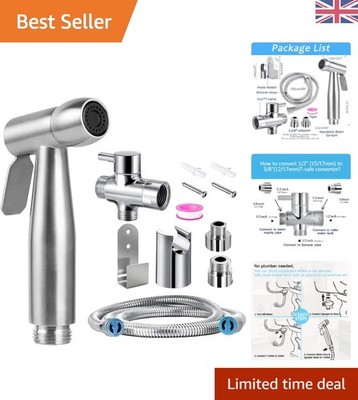 304 Edelstahl Hand-Bidetsprüher - Ideal für Hygiene und Haustierreinigung