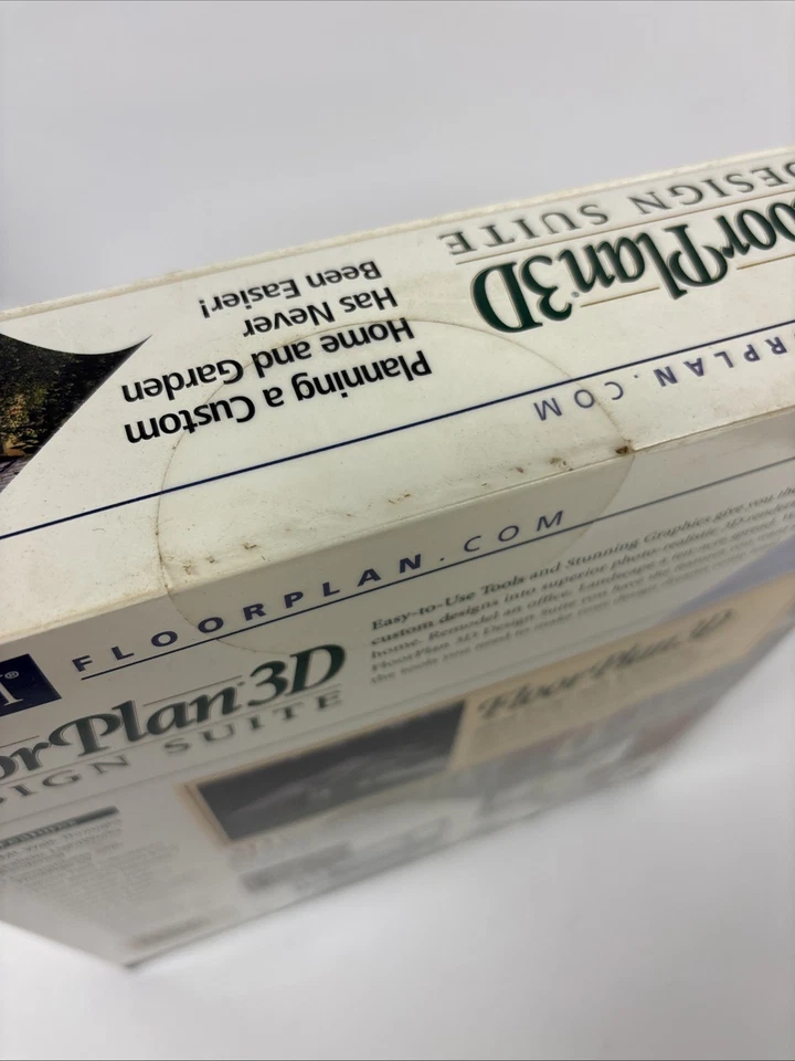 IMSI Floor Plan 3D Design Suite 2001 Version BIG BOX SEALED - Image 3 of 4