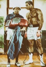 E616 Muhammad Ali _ Flip Wilson Champs Glove 8x10 11x14 16x20 Oil Paint Photo