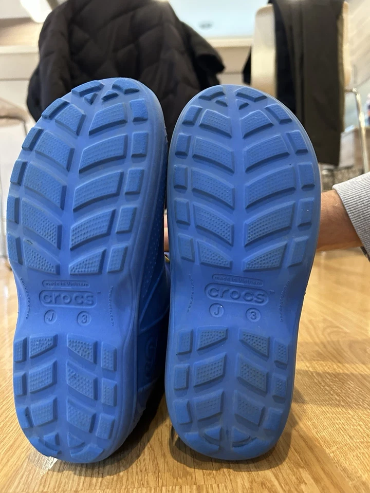 Botas Crocs Talla J 3 Niños’ Handle It Botas de Lluvia Rayo Foto 3 de 4