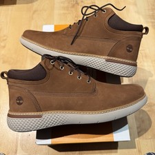 Timberland Cross Mark Men's Chukka Boots Nubuck Mustard UK9.5 / Us 10 New In Box