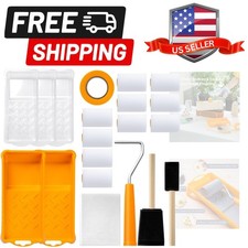Paint Roller Kit, 2 Inch Foam Paint Rollers 20 Pack, Foam Paint Brushes, Smal...