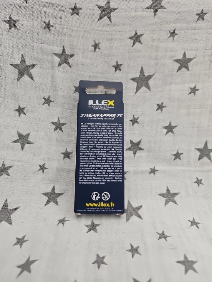 ILLEX STREAM RIPPER 75 CUSTOM SINKING PENCIL BAIT SINKING 75mm 10,5gr - Bild 2 von 2