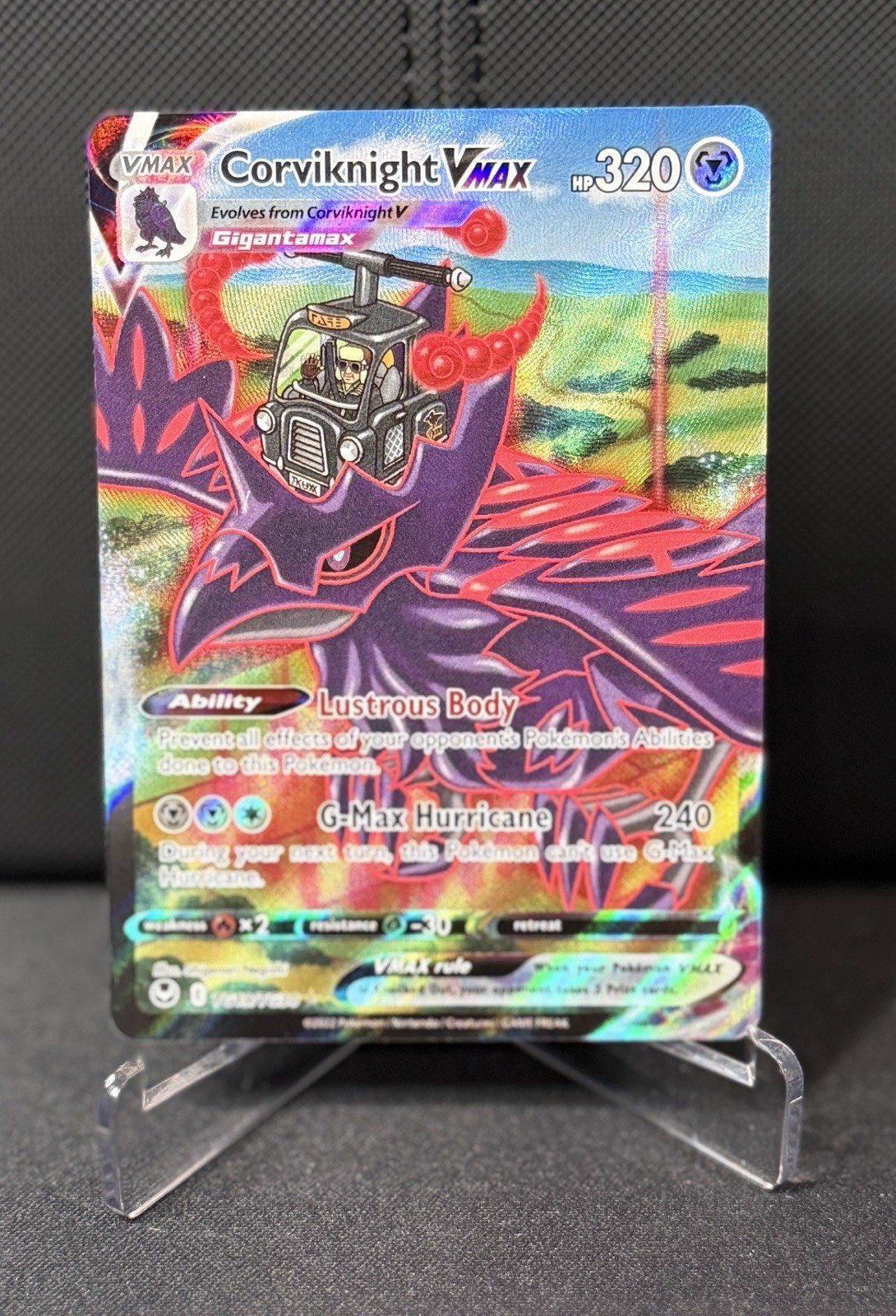 Corviknight VMAX TG19/TG30 Holo Ultra Rare Pokemon Card NM