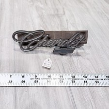1970 1971 Chevrolet Impala Grille Emblem Script Original Gm 3979927 Nameplate