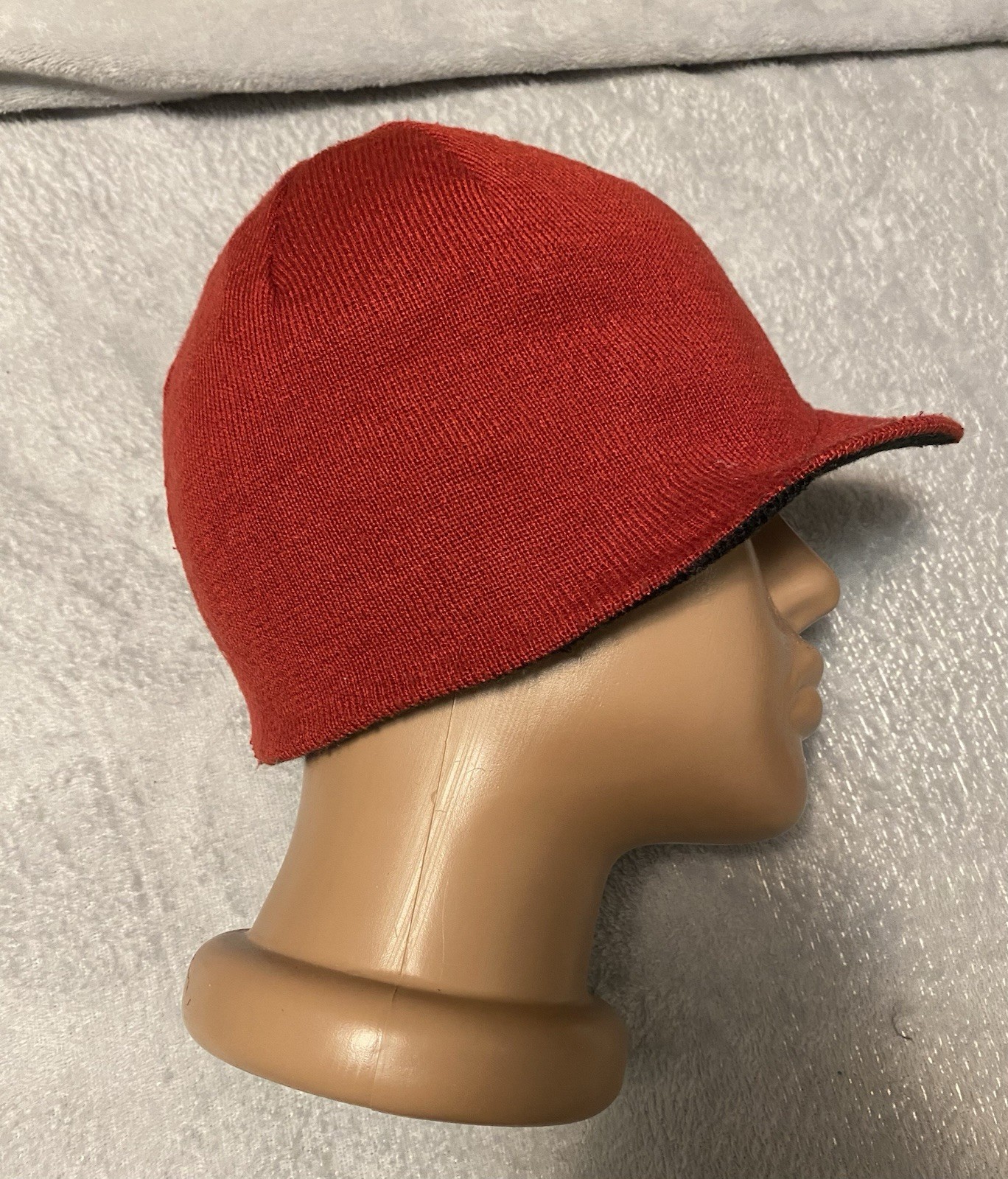 Hype Visor Red Black Hat Reverse Hat Embroidered … - image 7