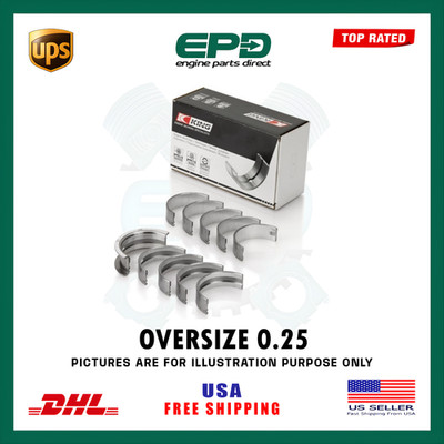 BMW N47D20 Hauptkurbelwellenlager 0,25 Mm Set Für Mini N47 2,0 Dieselmotor