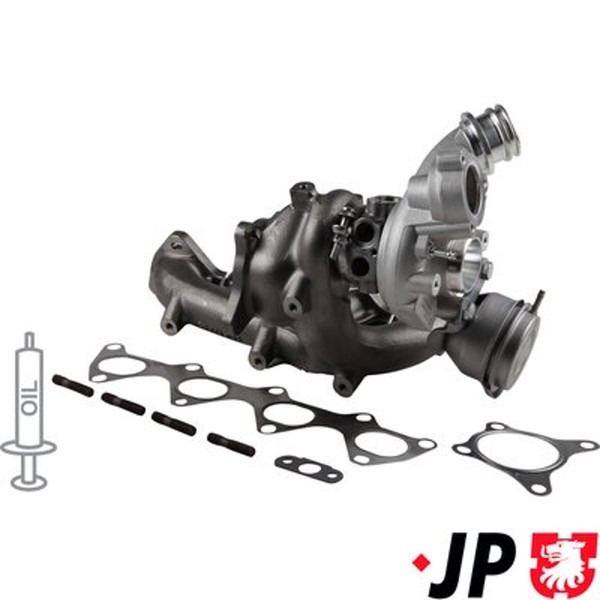 JP Group Lader Aufladung JP 1117404500 FüR Skoda Seat 1K1 Audi Plus 1F8 EOS 1F7-image