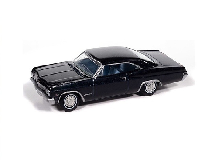 Auto World 1:64 2025 Premium R2A 1965 Chevrolet Impala SS Blue