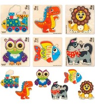 Beautiful Puzzles- animal Set of 6