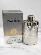 Wanted By Azzaro 3.38 oz / 100 ml Eau de Parfum For Men MSPR $145