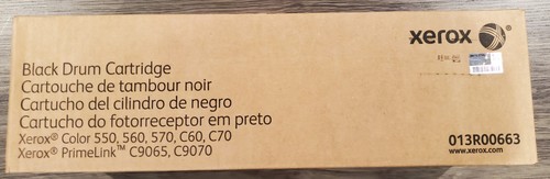 BRAND NEW Genuine Xerox Black Drum Cartridge 013R00663 - 第 1/2 張圖片