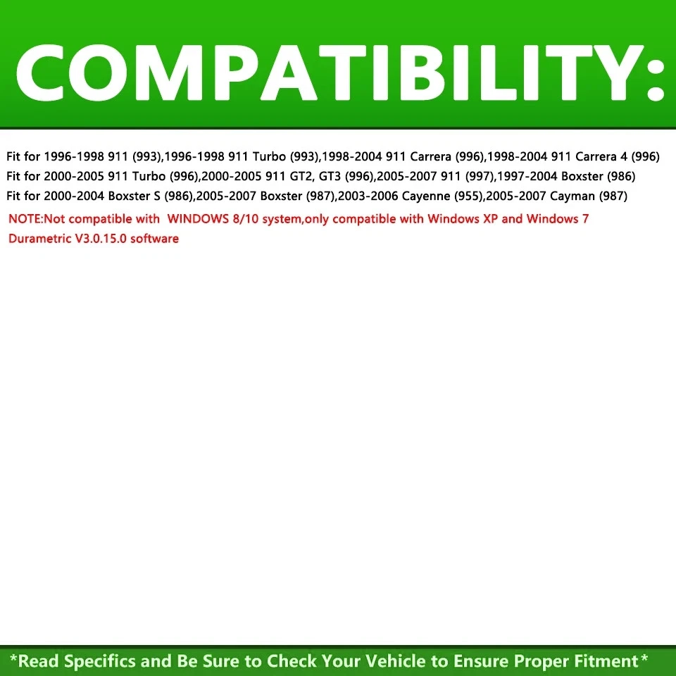 OBD2 II Diagnose Adapter Kabel für Porsche 911 / Piwis Steuergerät Scanner In... - Bild 2 von 4