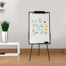   Magnetic Dry Erase Board with Stand Tripod Whiteboard Easel Adjustable Height