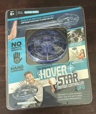 NEW SEALED Hover Star Motion Controlled UFO Blue,