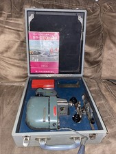 1956 Fuji Japan Birdie Kit 35mm in Case, W/ Manual Lamp Works See Pics