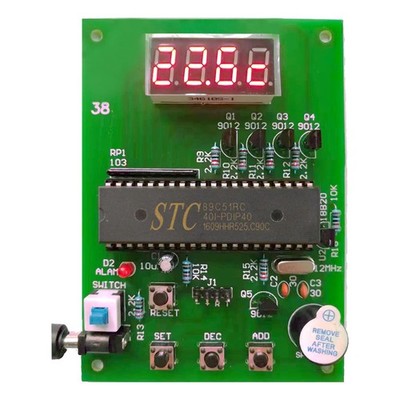 DS18B20 Temperature Sensor Module DIY Soldering Kit Electronic Practice Kit