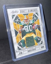 2024 Panini Absolute Draft Diamonds Jersey Donald Driver #DDJ-DDR Packers