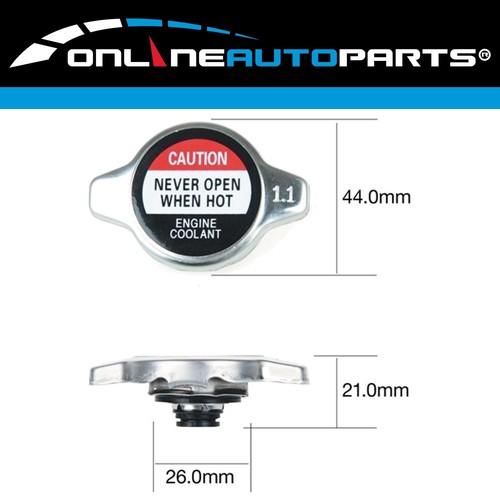 Radiator Cap for Honda Accord Accord Euro City Civic CR-V CRX HR-V 1991-2019 - Picture 3 of 3