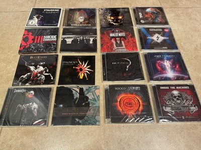 Gothic EBM Industrial CD-Sammlung 16x OVP Suicide Commando Hocico Blutengel etc.