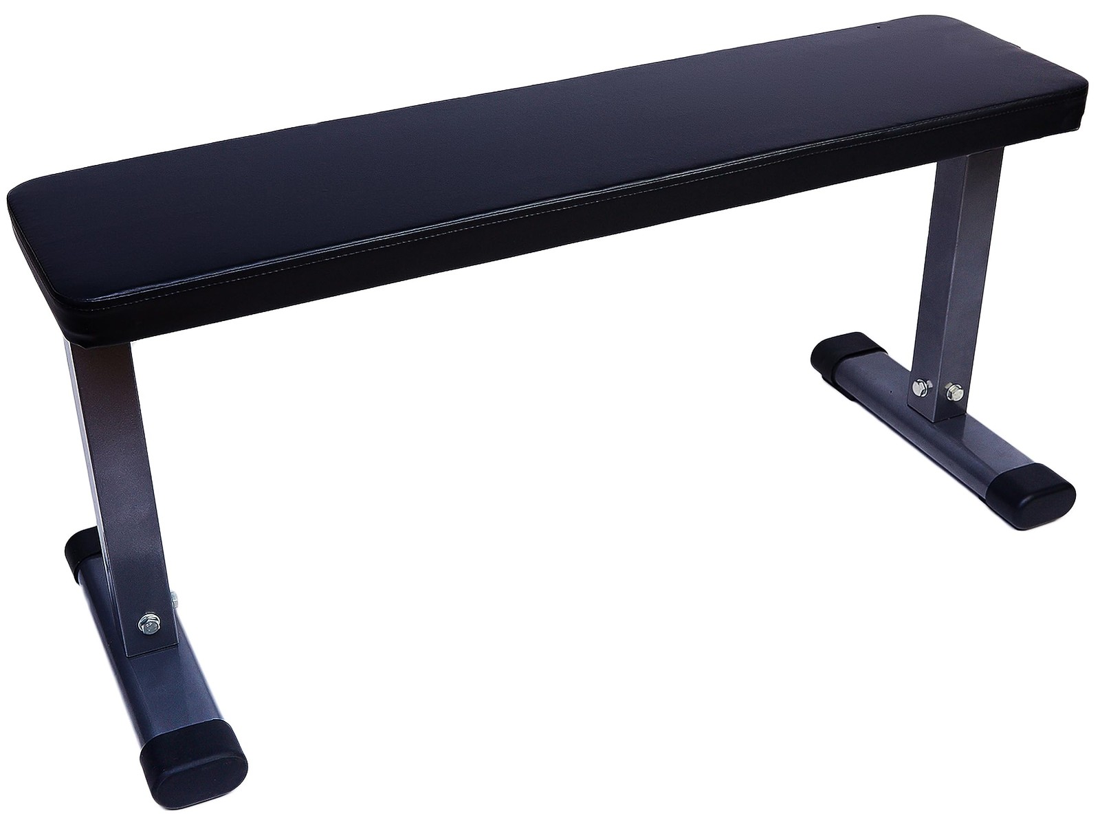 Flat Utility Weight Bench for Home Gym, Weight Training and 