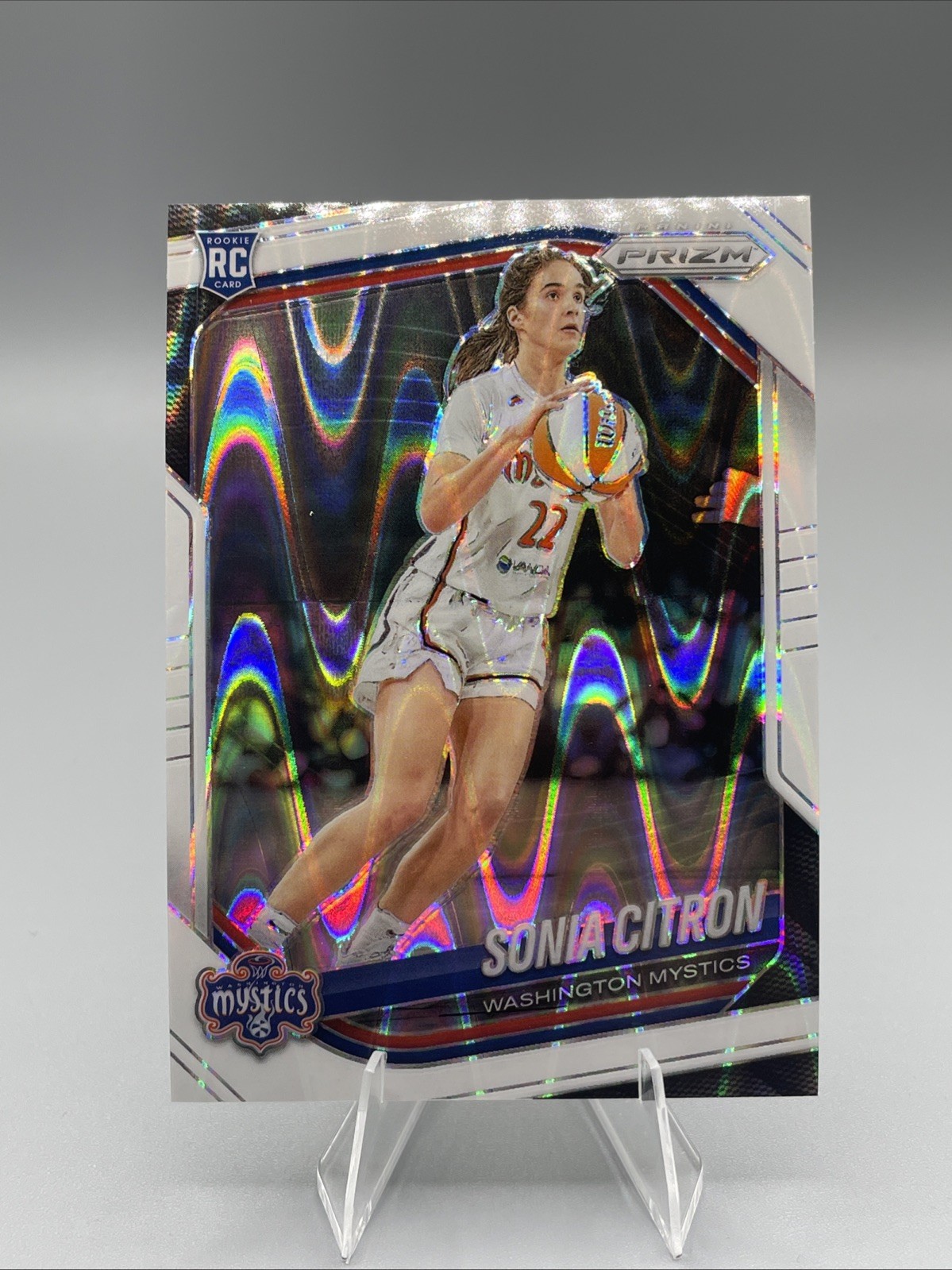 2025 Panini Prizm WNBA- Sonia Citron #122 White Seismic Prizm (RC)