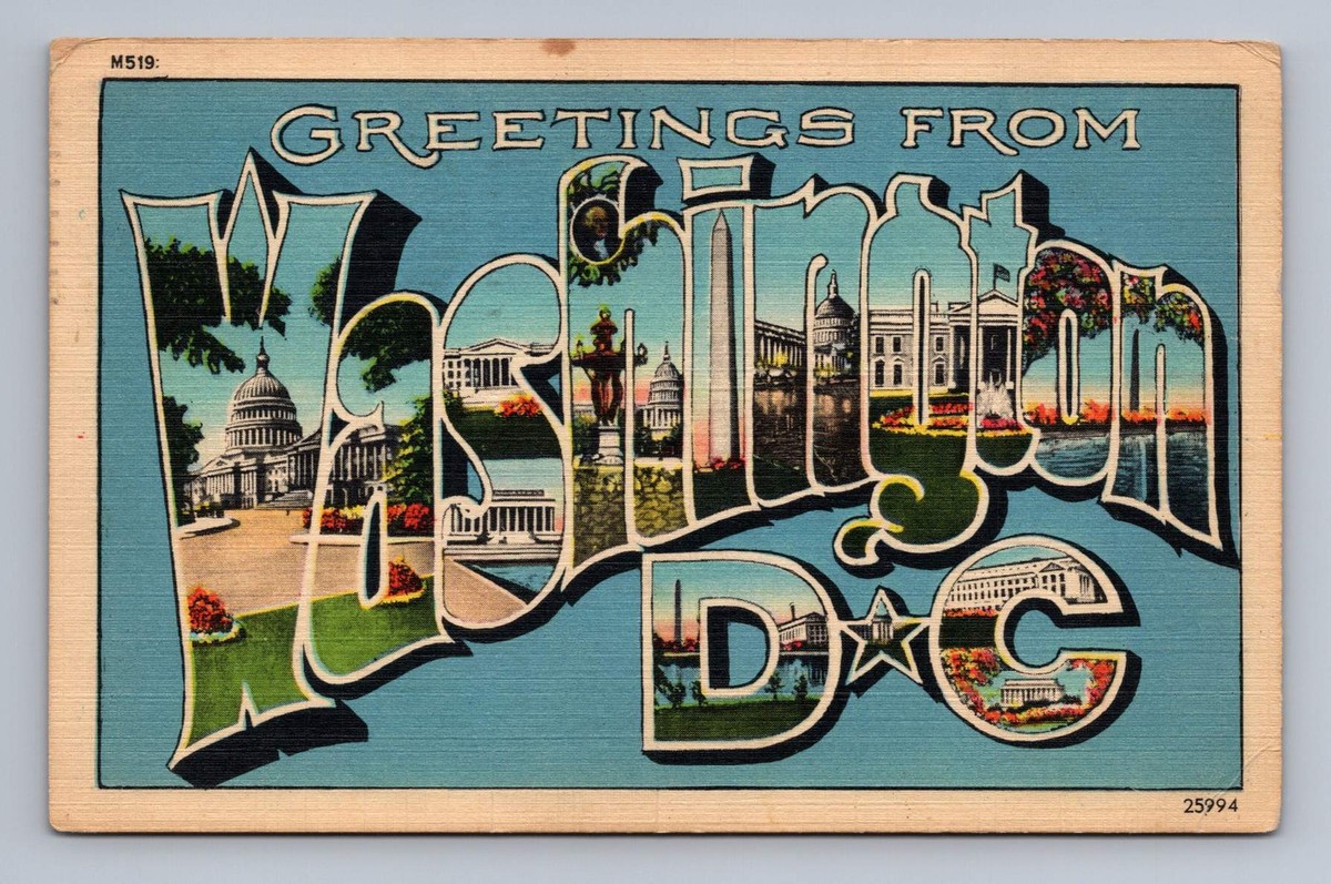 Capitole des États-Unis vintage Washington, D.C