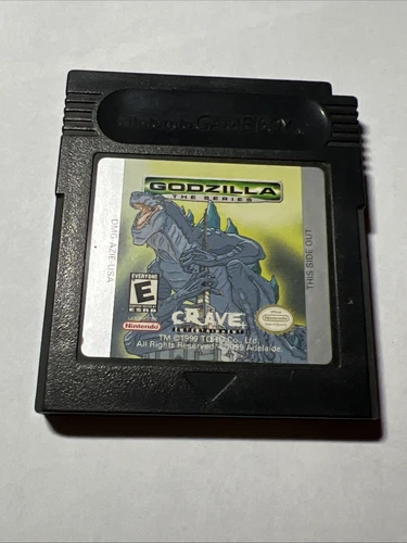Nintendo GameBoy Godzilla Crave game